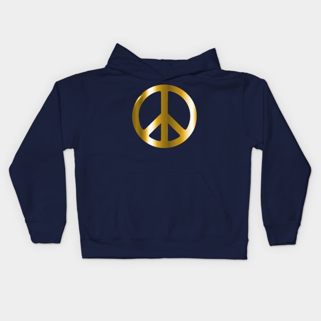 World Peace Art Graffiti Activist Kids Hoodie by PlanetMonkey